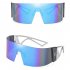 Frameless Colorful Sunglasses Windproof Uv Protection Sun Glasses For Driving Fishing Outdoor Sports pink lens