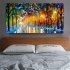 Frameless Street View Oil Painting for Living Room Bedroom Decoration 60x120cm painting core AA295