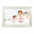 Frameo System 10.1-inch Digital Photo Frame 16GB Memory Smart Wifi Touch-screen Cloud Frame Holiday Gifts White White