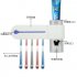 Free Drilling Hanging Rack Home Multifunctional UV Sterilizer for Toothbrush white European regulations