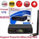 Freesat V7S HD FTA Digital Satellite TV Receiver DVB-S2/S Support BissKey 1080P US plug