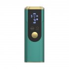 Freezing  Point  Hair  Depilator Multifunction Powerful Hair Removal Apparatus Compact Portable Hair Removal Tool Green_UK Plug