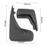 Front And Rear Wheel Mud Flaps Splash Guards Set  Vehicles Tire Mudguard Fender Flares Kit  Compatible For Freelander 2 LR2 2007 2015 Exterior Accessories black