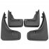 Front And Rear Wheel Mud Flaps Splash Guards Set  Vehicles Tire Mudguard Fender Flares Kit  Compatible For Freelander 2 LR2 2007 2015 Exterior Accessories black