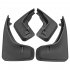 Front And Rear Wheel Mud Flaps Splash Guards Set  Vehicles Tire Mudguard Fender Flares Kit  Compatible For Freelander 2 LR2 2007 2015 Exterior Accessories black