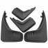 Front And Rear Wheel Mud Flaps Splash Guards Set  Vehicles Tire Mudguard Fender Flares Kit  Compatible For Freelander 2 LR2 2007 2015 Exterior Accessories black