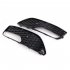 Front Bumper Fog Light Cover Bezel Left Driver Right Passenger Side 8v3807681 Replaces Compatible for A3 Black