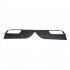 Front Bumper Fog Light Cover Bezel Left Driver Right Passenger Side 8v3807681 Replaces Compatible for A3 Black
