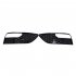 Front Bumper Fog Light Cover Bezel Left Driver Right Passenger Side 8v3807681 Replaces Compatible for A3 Black