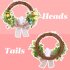 Front Door Wreath Easter Wreath With Eucalyptus Leaves And Artificial Flowers Decorative Wreath For All Season Home Door Farmhouse Wedding Foam Rabbit Garland