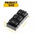 Front Driver Side Master Power Window Switch Window Regulator Compatible For Escort   Mustang Convertible   Mercury Tracer Replaces F4ZZ 14529 B SW7079 DS2353 b