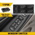 Front Driver Side Master Power Window Switch Window Regulator Compatible For Escort   Mustang Convertible   Mercury Tracer Replaces F4ZZ 14529 B SW7079 DS2353 b