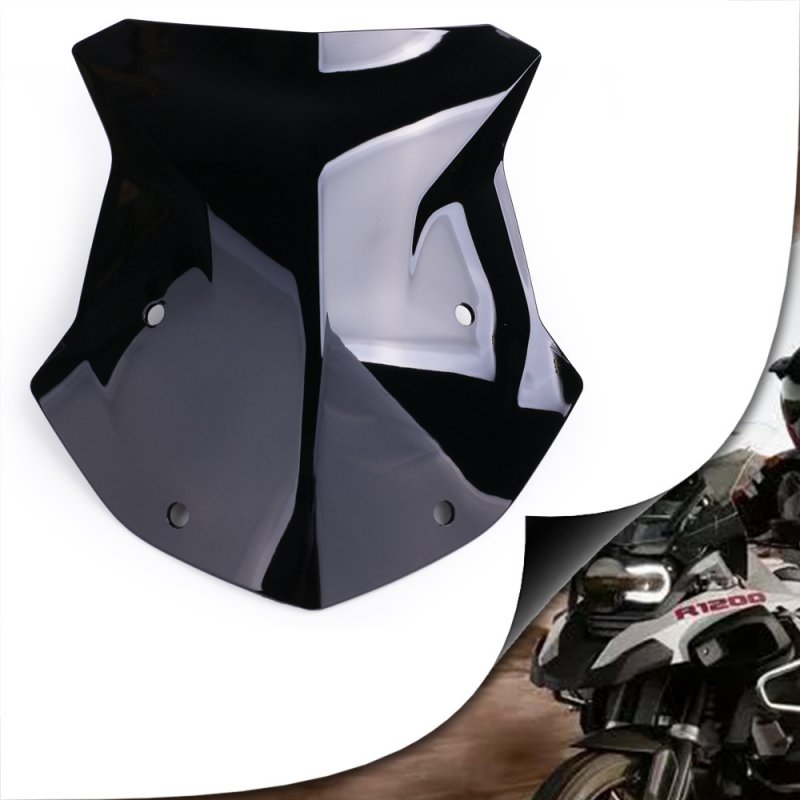 Front  Heightening  Windshield  Windscreen Modified Accessories For Bmw 1200gs 1250 13-20 Black