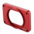 Front Panel With 37MM UV Lens Hood Kit For Sony RX0  RX0 II  red