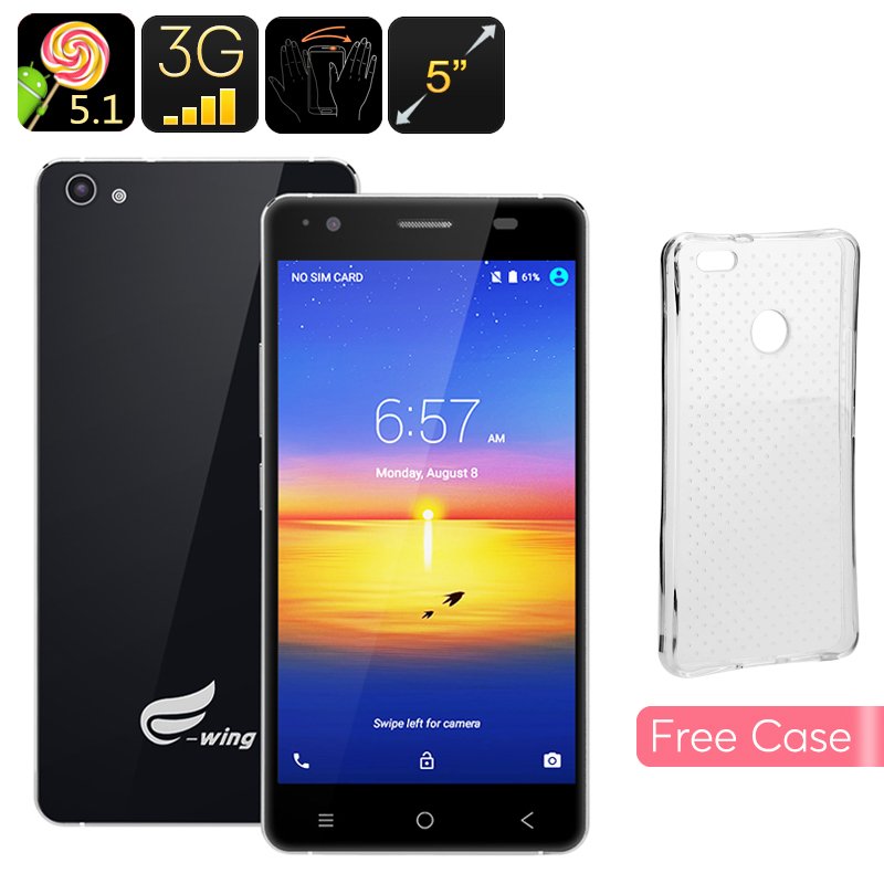 Ewing E9 Android Smartphone (Black)