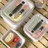 Fruit Storage Containers For Fridge Food Storage Containers With Lids And Removable Colanders For Keeping Fruits Vegetables Berry Meat Fresh Longer 5pcs