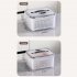 Fruit Storage Containers For Fridge Food Storage Containers With Lids And Removable Colanders For Keeping Fruits Vegetables Berry Meat Fresh Longer 5pcs