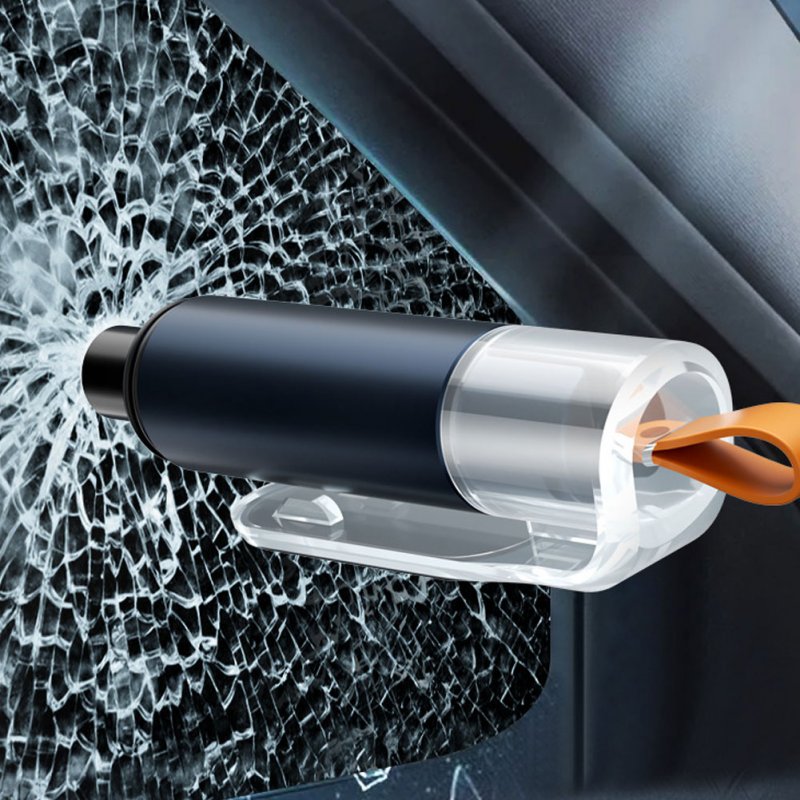 Escape Hammer Window Breaker Seat Belt Cutter Hammer Portable Emergency Car Safety Lifesaving Tool Red