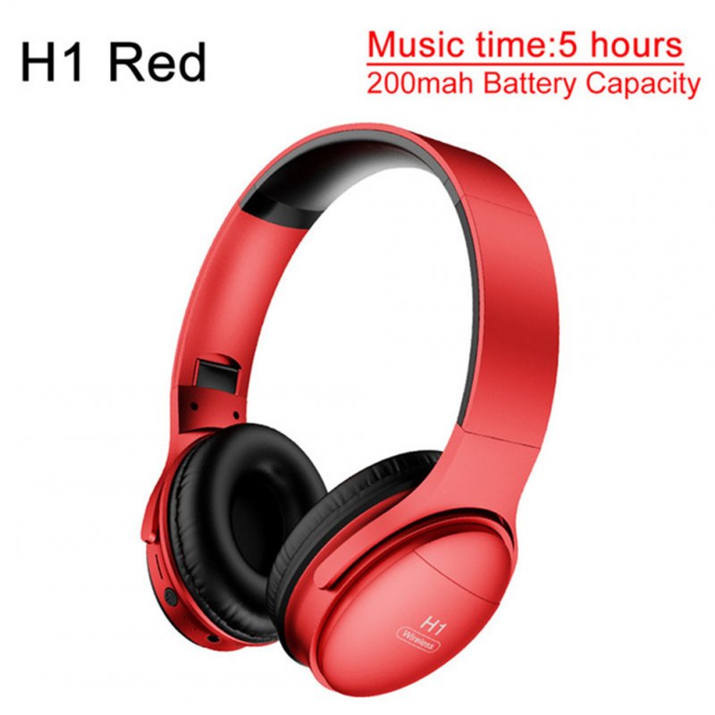 H1 Pro Bluetooth Wireless Headset HIFI Stereo Noise Reduction Gaming Earphone with Microphone 