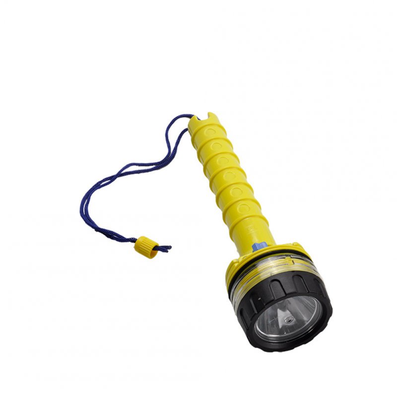 Professional Dive Flashlight Underwater Waterproof Non-slip Led Diving Lamp Light Torch 