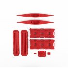 Fuel Tank Kayak Sand Ladder Recovery Board For 1 10 TRX4 SCX10 D90 RC Car Decor Premium Quality Vehicle Accessories red