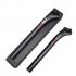 Full Carbon Fiber Ultra light Seat Tube Bicycle Seat Tube Connector Seatpost Rod 25 4 27 2 30 8 31 6mm Seatpost 3K 27 2 400mm Matte