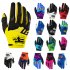 Full Finger Anti Skid Wear Resistance Racing Motorcycle Gloves Cycling Bicycle MTB Bike Riding Gloves Purple purple L