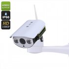 Full HD Pan Tilt Zoom IP Camera with a waterproof IP66 rating is suitable for round the clock surveillance indoors or out 