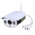 Full HD Pan Tilt Zoom IP Camera with a waterproof IP66 rating is suitable for round the clock surveillance indoors or out 