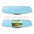 Full HD rear view mirror car dash cam gives you perfect recordings front and rear of your vehicle for easy parking and insurance against accidents  