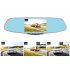 Full HD rear view mirror car dash cam gives you perfect recordings front and rear of your vehicle for easy parking and insurance against accidents  