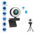 Full Hd 4k 2k Rotatable Video Webcam Usb Web Camera With Microphone Built in Microphone For Pc Computer Laptop Streaming Live 2K camera