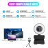 Full Hd 4k 2k Rotatable Video Webcam Usb Web Camera With Microphone Built in Microphone For Pc Computer Laptop Streaming Live 4K camera
