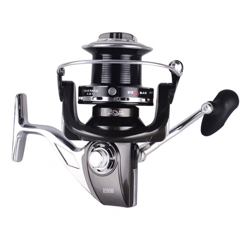 Full Metal Long-distance Fishing Reel Engineering Spinning Wheel Reel Fishing Equipment RS8000