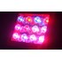 Full Spectrum LED Grow Light with 12 color changing 36 Watt LEDs  3Watt LED chipset and remote controlled color spectrum