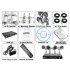 Full Surveillance DVR kit complete with four Night Vision Security Cameras and 500GB hard drive for video recording   This is the ultimate security camera kit t