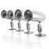 Full Surveillance DVR kit complete with four Night Vision Security Cameras and 500GB hard drive for video recording   This is the ultimate security camera kit t