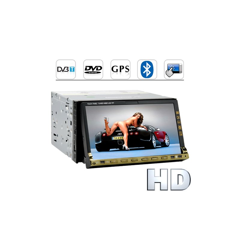 Full Throttle HD Car DVD Player