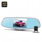 Dual Camera Rear Mirror Car DVR