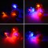 Fun Central AC809 LED Flashing Jelly Rings   Assorted Styles and Colors 24ct Light Up