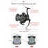 Fun Interest All Metal Guide Rod Structure Seawater proof Fishing Reel GX8000