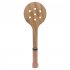 Functional Wooden Tennis Pointer Racket Tennis Spoon Trainer Racket Practice Tools Khaki