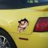 Funny Car  Sticker Body Dog Cat Puppy Scratch Paint Subsidies Cartoon Simulation Door Body Decal Orange Cat No  3 18 15cm