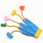 Funny Cat Gloves Toys, Cat Bell Ball Feather Gloves, Cat Supplies, Interactive Cat Toy, Small Pet Interactive Toys, Cat Stocking Stuffers Interactive Toys