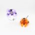 Funny Dog Halloween Tulle Dress Holiday Dog Clothes For Small Dogs Girl Funny Pirate Skull Pet Costume Witch Cat Outfit Pet hat   skirt 2 piece set  orange 
