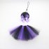 Funny Dog Halloween Tulle Dress Holiday Dog Clothes For Small Dogs Girl Funny Pirate Skull Pet Costume Witch Cat Outfit Pet hat   skirt 2 piece set  orange 