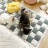 Funny Fuzzy Couch Cover Cream Coloured Plaid Magic Sofa Protective Cover Anti Slip Pet Mat Bed Coffee 70x180cm