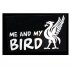 Funny ME AND MY BIRD Letters Printed Car Decoration Decals White