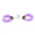 Furry Soft Metal Handcuffs Couple Chastity Sex Toys Role playing Erotic Products Adult Games SM Bondage Handcuffs  Silver leopard print