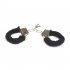 Furry Soft Metal Handcuffs Couple Chastity Sex Toys Role playing Erotic Products Adult Games SM Bondage Handcuffs  black